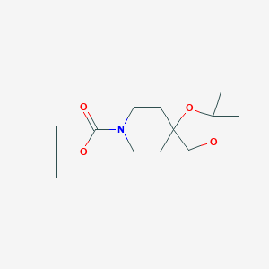 N-Boc-2,2-dimethyl-1,3-dioxa-8-aza-spiro[4,5]decaneͼƬ
