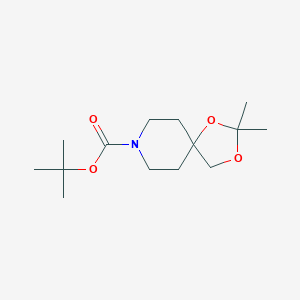N-Boc-2,2-dimethyl-1,3-dioxa-8-aza-spiro[4,5]decane图片
