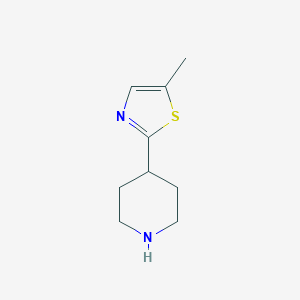 4-(5-methyl-1,3-thiazol-2-yl)piperidine图片