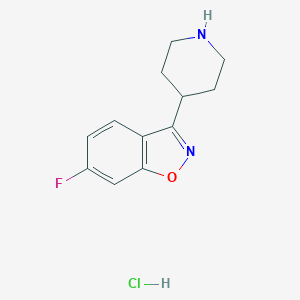 6-氟-3-(4-哌啶基)-1,2-苯异恶唑盐酸盐图片
