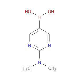 2-二甲基氨基嘧啶-5-硼酸图片