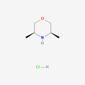 (3R,5S)-rel-3,5-Dimethylmorpholine hydrochloride图片