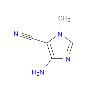 1-甲基-4-氨基咪唑-5-甲腈图片