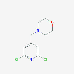 4-((2,6-Dichloropyridin-4-yl)methyl)morpholine图片