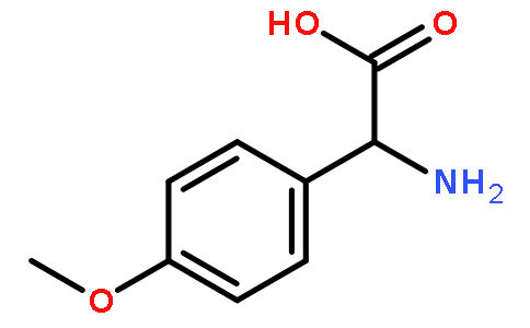 2-氨基-2-(4-甲氧基苯基)乙酸图片