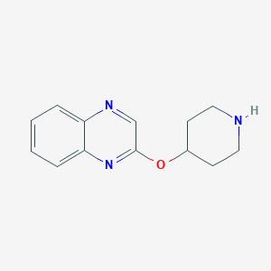 2-(Piperidin-4-yloxy)quinoxaline图片
