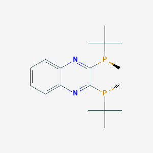 (R,R)-(-)-2,3-Bis(tert-butylmethylphosphino)quinoxaline图片