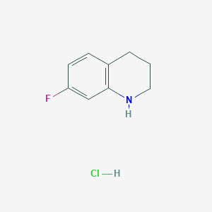 7-Fluoro-1,2,3,4-tetrahydroquinoline Hydrochloride图片
