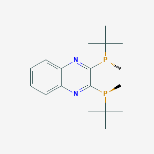 (S,S)-(+)-2,3-Bis(tert-butylmethylphosphino)quinoxaline图片