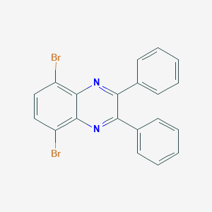 5,8-Dibromo-2,3-diphenylquinoxaline图片