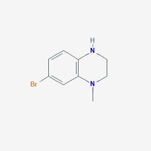 7-bromo-1-methyl-1,2,3,4-tetrahydroquinoxaline图片