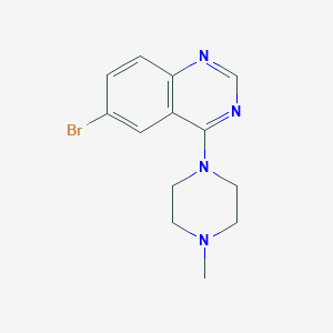 6-bromo-4-(4-methylpiperazin-1-yl)quinazoline图片