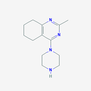 2-methyl-4-(piperazin-1-yl)-5,6,7,8-tetrahydroquinazoline图片