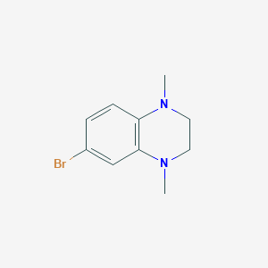 6-Bromo-1,4-dimethyl-1,2,3,4-tetrahydroquinoxaline图片