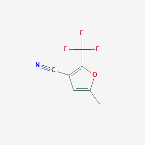 3-Cyano-5-methyl-2-(trifluoromethyl)furan图片