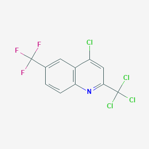 4-Chloro-2-(trichloromethyl)-6-(trifluoromethyl)quinoline图片