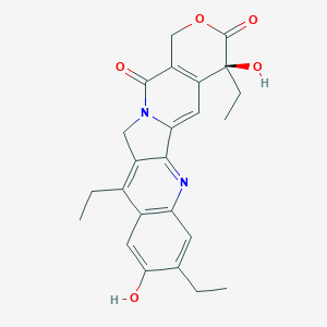 (S)-4,8,11-三乙基-4,9-二羟基-1H-吡喃并[3',4':6,7]吲嗪并[1,2-b]喹啉-3,14-(4H,12H)-二酮图片