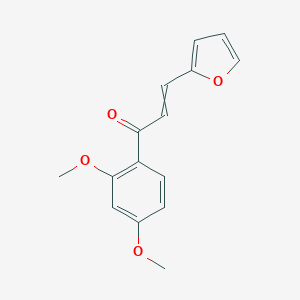 (2E)-1-(2,4-dimethoxyphenyl)-3-(furan-2-yl)prop-2-en-1-one图片