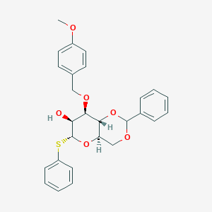 (R)-Phenyl 3-O-[(4-methoxyphenyl)methyl]-4,6-O-(phenylmethylene)-1-thio-α-D-mannopyranoside图片