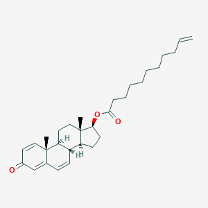 (17β)-17-[(1-Oxo-10-undecen-1-yl)oxy]-androsta-1,4,6-trien-3-one图片