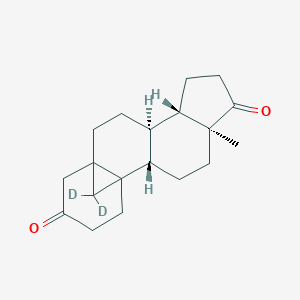 5β,19-Cycloandrostane-3,17-dione-d2图片