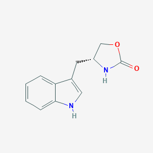 (R)-(-)-4-(1H-吲哚-3-甲基)-2-恶唑烷酮,ee: 98%图片