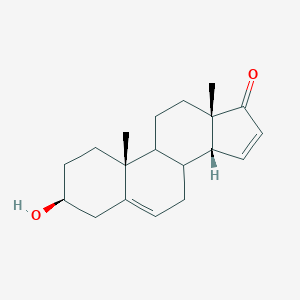 (3β,14β)-3-Hydroxyandrosta-5,15-dien-17-one图片