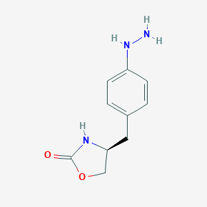 (S)-4-(4-Hydrazinylbenzyl)-2-oxazolidinone图片