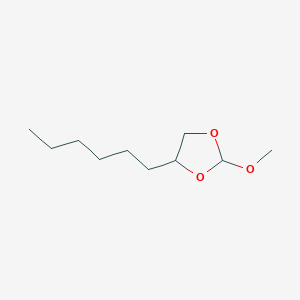 4-hexyl-2-methoxy-1,3-dioxolane图片