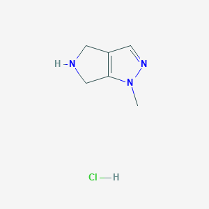 1-甲基-1,4,5,6-四氢吡咯并[3,4-c]吡唑盐酸盐图片