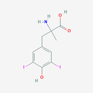 3,5-Diiodo-α-methyl-DL-tyrosine图片