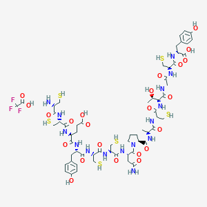 L-?Cysteinyl-?L-?cysteinyl-?L-?α-?glutamyl-?L-?tyrosyl-?L-?cysteinyl-?L-?cysteinyl-?L-?asparaginyl-?L-?prolyl-?L-?alanyl-?L-?cysteinyl-?L-?threonylglycyl-?L-?cysteinyl-L-?Tyrosine Trifluoroacetate图片