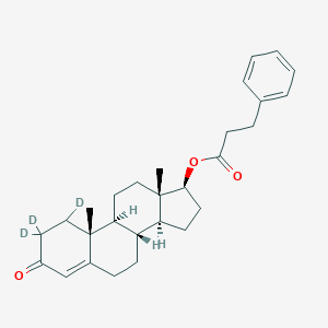 Testosterone-16,16,17-d3 17-Phenylpropionate图片