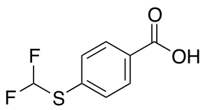 4-[(difluoromethyl)thio]benzoic acid图片