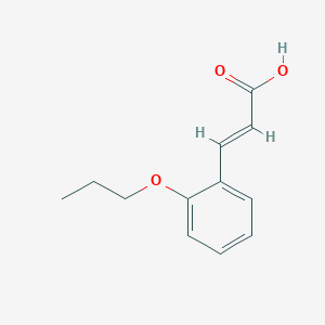 3-(2-propoxyphenyl)prop-2-enoic acid图片