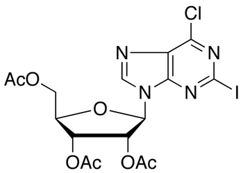 2',3',5'-三-O-乙酰-6-氯-2-碘嘌呤核苷图片