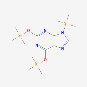 9-(Trimethylsilyl)-2,6-bis[(trimethylsilyl)oxy]-9H-purine图片