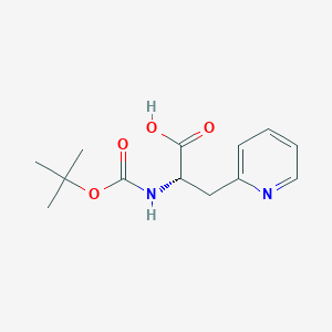 Boc-3-(2-吡啶基)-L-丙氨酸图片