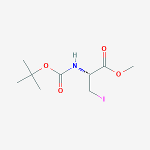 (R)-N-叔丁氧羰基-3-碘代丙氨酸甲酯图片