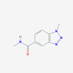 N,1-Dimethyl-1H-1,2,3-benzotriazole-5-carboxamide图片