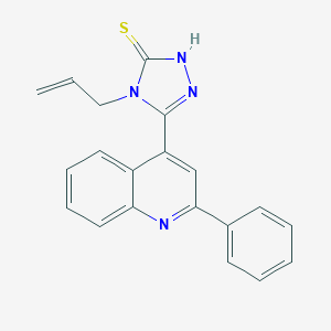 4-Allyl-5-(2-phenylquinolin-4-yl)-4H-1,2,4-triazole-3-thiol图片