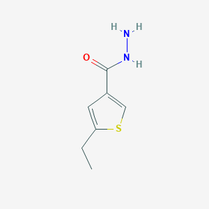 5-ethylthiophene-3-carbohydrazide图片