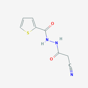 N'-(2-cyanoacetyl)thiophene-2-carbohydrazide图片