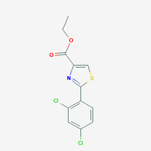 2-(2,4-二氯苯基)噻唑-4-羧酸乙酯图片