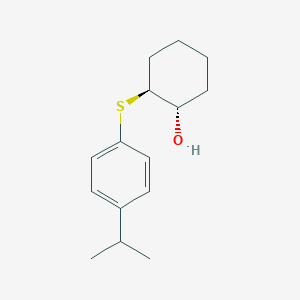 (1S,2S)-2-{[4-(propan-2-yl)phenyl]sulfanyl}cyclohexan-1-ol图片