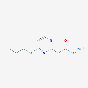sodium 2-(4-propoxypyrimidin-2-yl)acetate图片