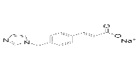 sodium(E)-3-(4-((1H-imidazol-1-yl)methyl)phenyl)acrylate图片