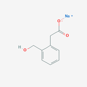 sodium 2-[2-(hydroxymethyl)phenyl]acetate图片