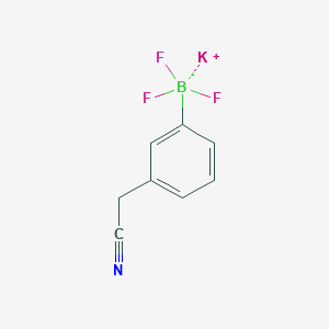 Potassium(3-Cyanomethylphenyl)trifluoroborate图片