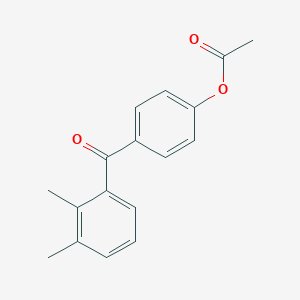 4-Acetoxy-2',3'-dimethylbenzophenone图片